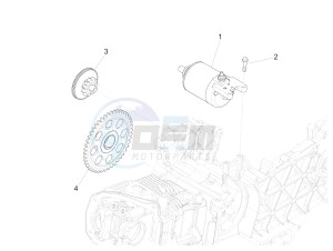 946 RED 125 4STR 3V ABS E4 (EMEA, APAC) drawing Stater - Electric starter