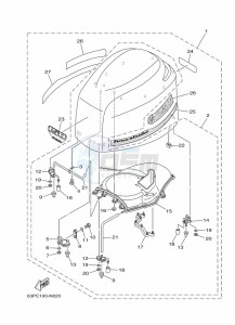 FL150AET2X drawing FAIRING-UPPER