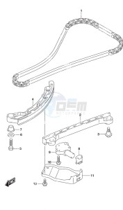 DF 50A drawing Timing Chain