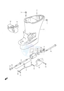 DF 40 drawing Drive Shaft Housing