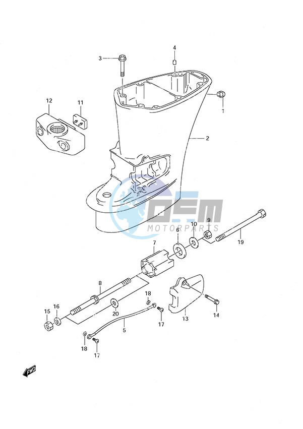 Drive Shaft Housing