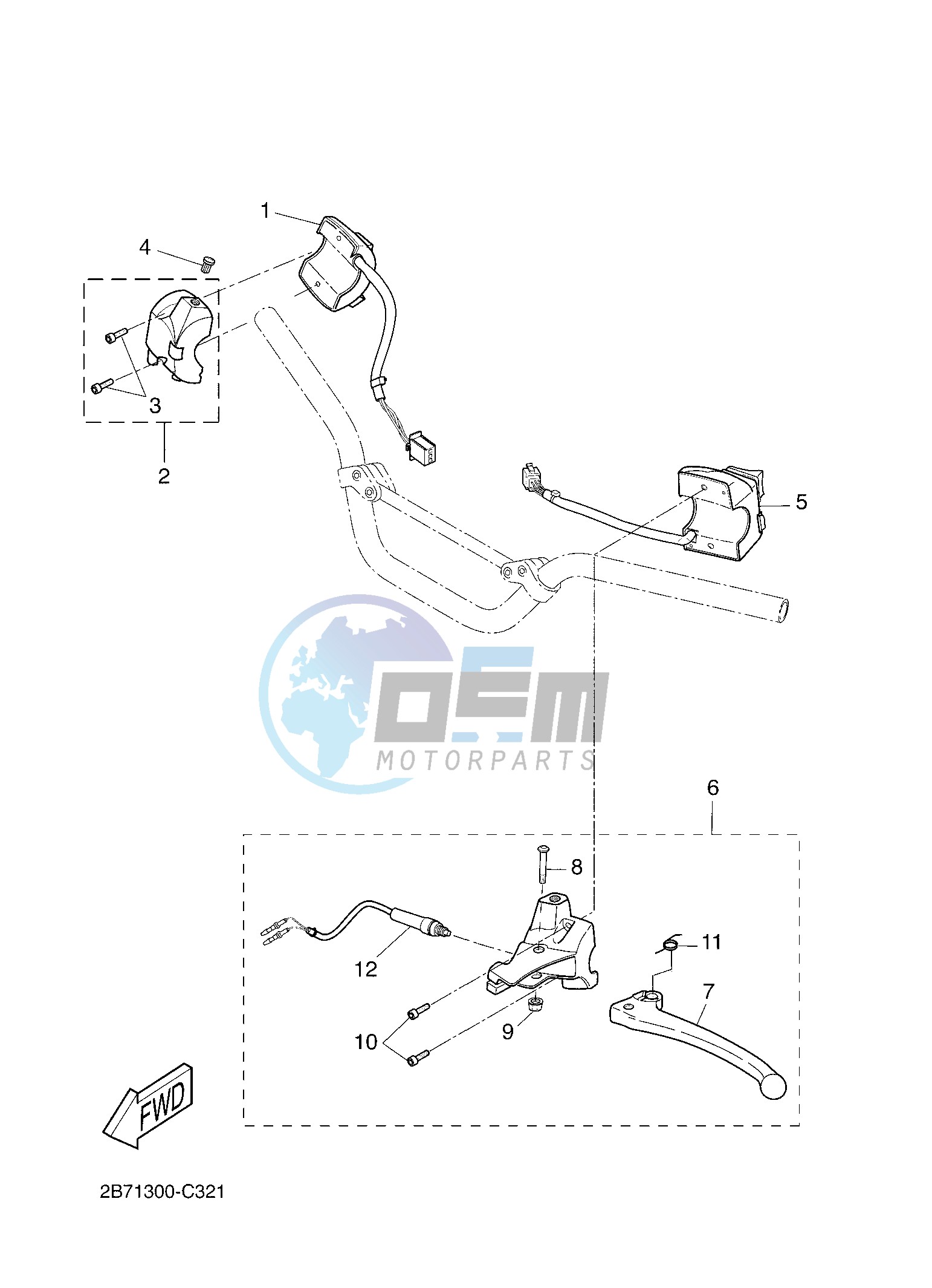 HANDLE SWITCH & LEVER