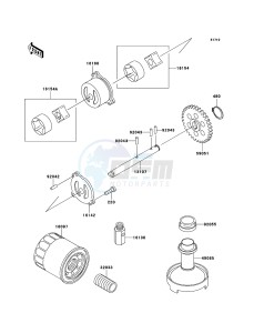 ZZR600 ZX600E6F GB XX (EU ME A(FRICA) drawing Oil Pump