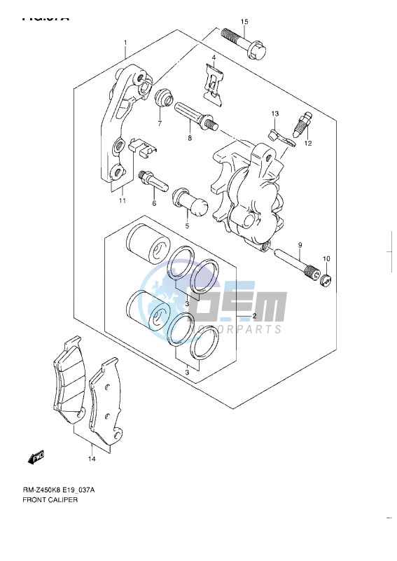 FRONT CALIPER L1