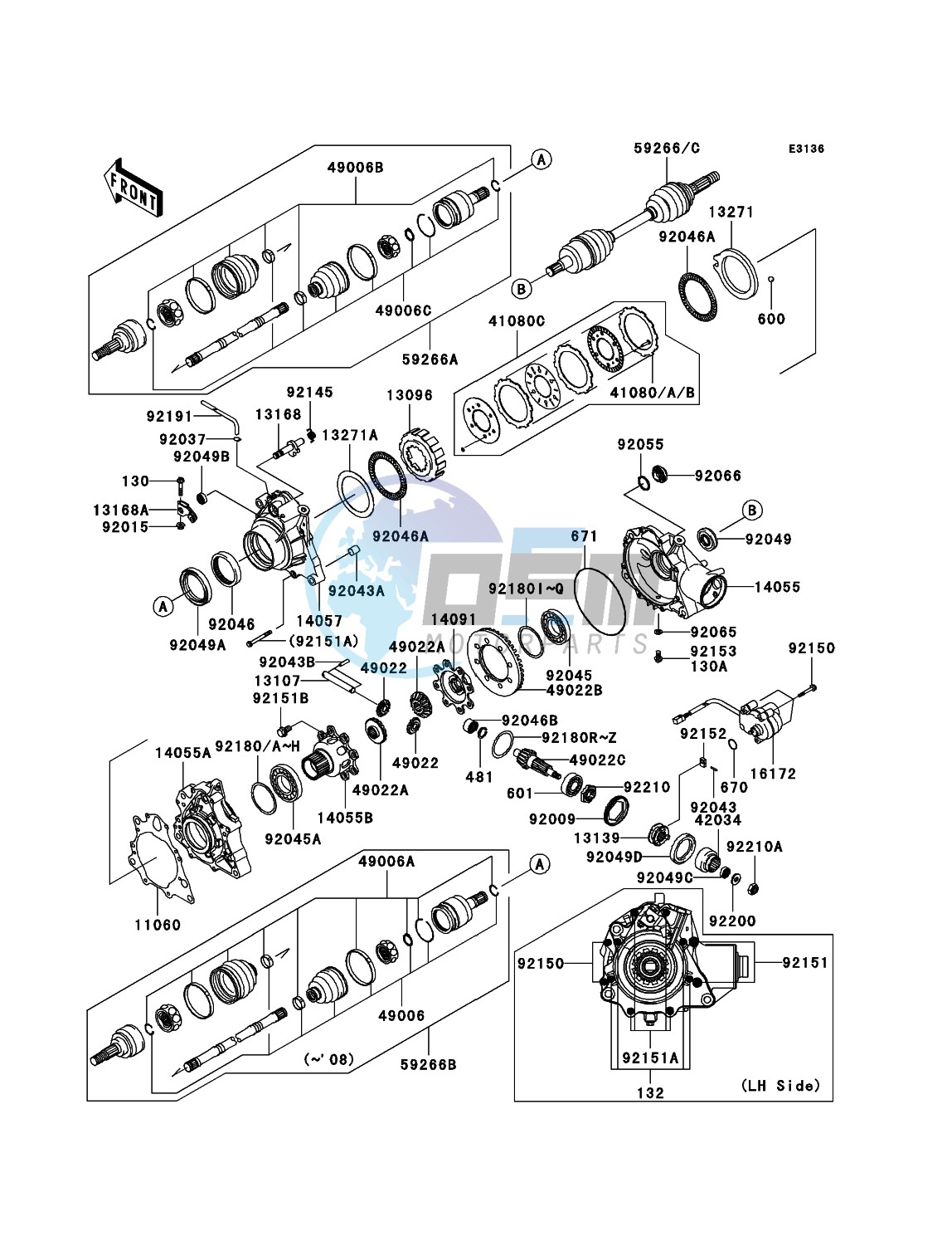 Drive Shaft-Front