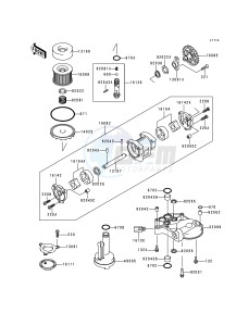 ZG 1000 A [CONCOURS] (A10-A14) [CONCOURS] drawing OIL PUMP_OIL FILTER