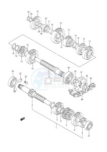 TS200R (E28) drawing TRANSMISSION