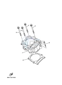 YFM700FWBD YFM7NKPHK (B5KF) drawing CYLINDER