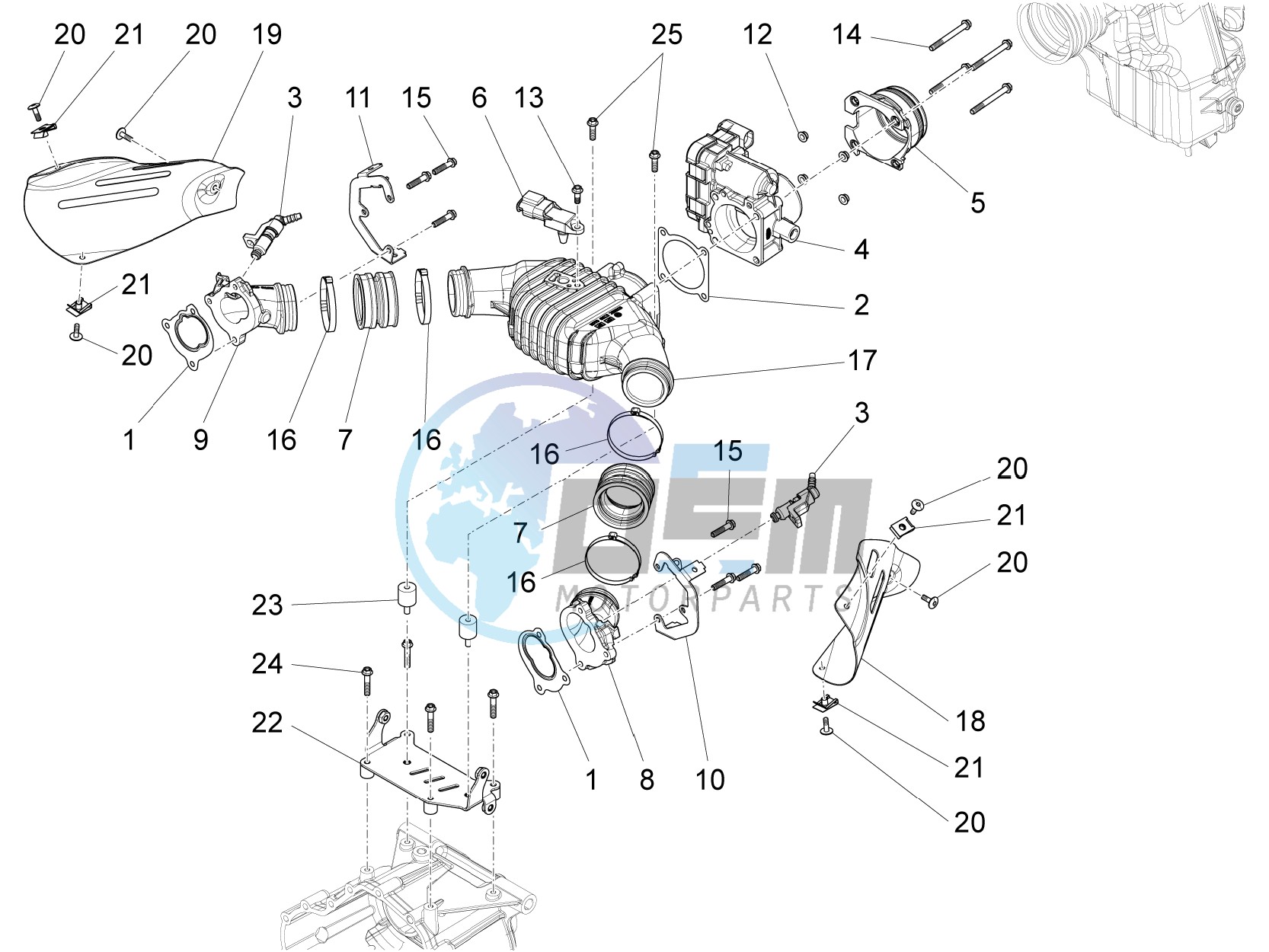 Throttle body