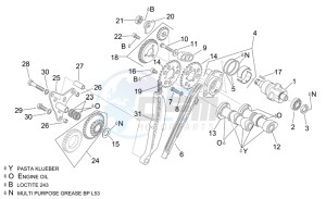 RSV 2 1000 drawing Rear cylinder timing system