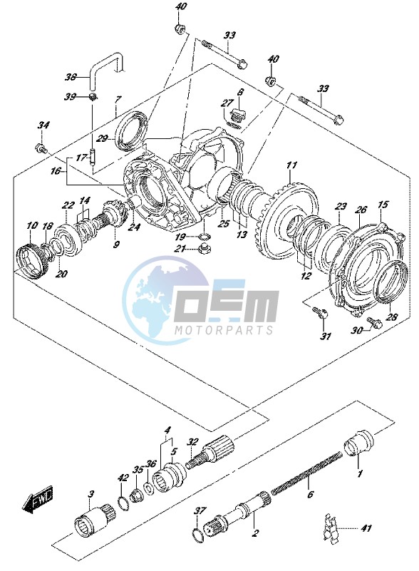 FINAL BEVEL GEAR (REAR)