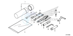 TRX420FAD TRX420 Europe Direct - (ED) drawing TOOL