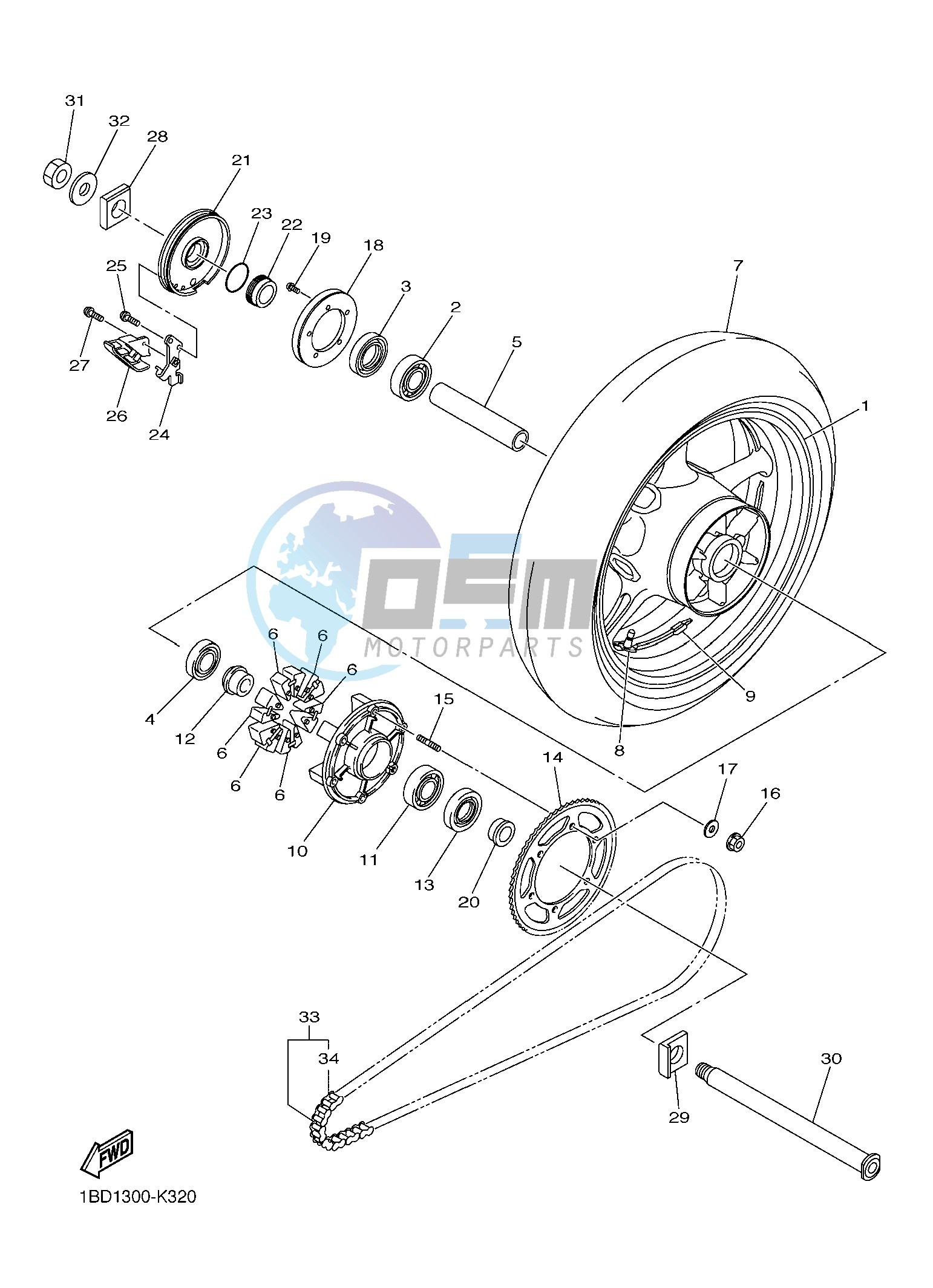 REAR WHEEL