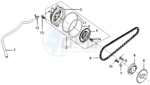 TRACKRUNNER 200 drawing CYLINDER HEAD SIDE COVER