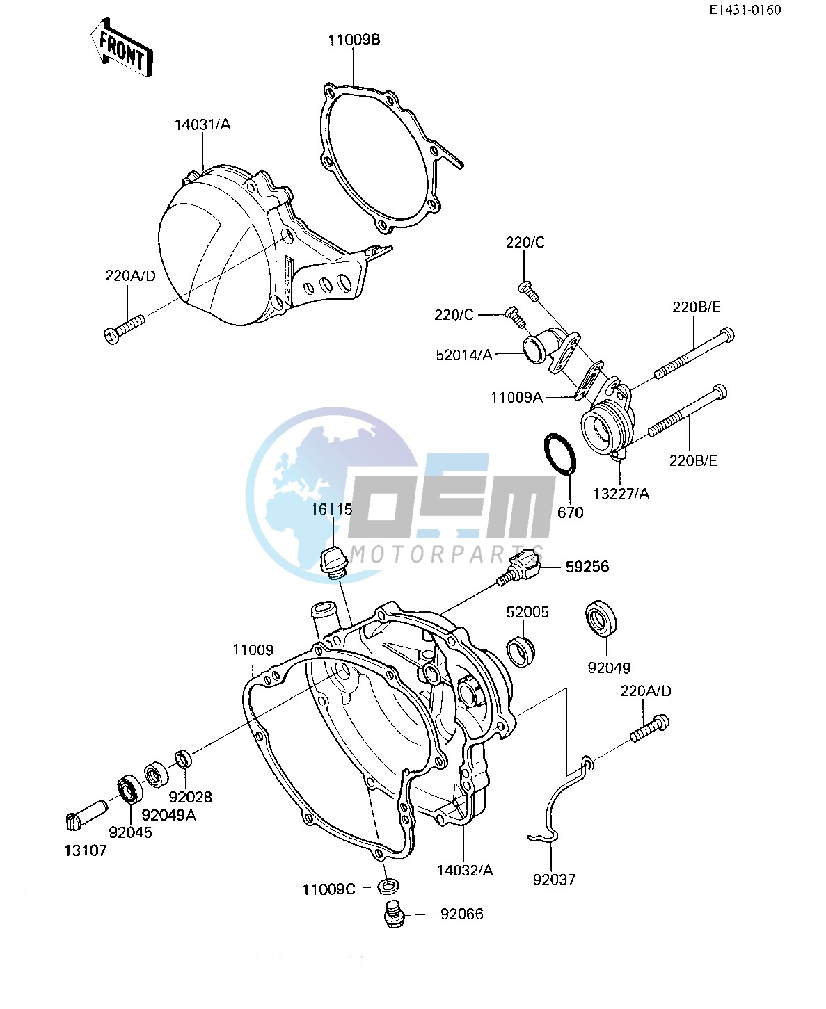 ENGINE COVER-- S- -