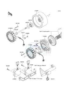 VN 1600 A [VULCAN 1600 CLASSIC] (A6F-A8FA) A6F drawing GENERATOR