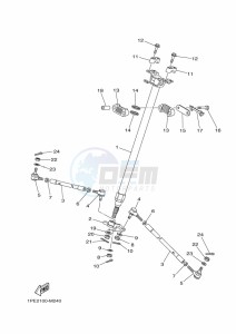 YFM700R (BMD7) drawing STEERING