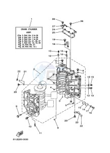 E115AEL drawing CYLINDER--CRANKCASE-1