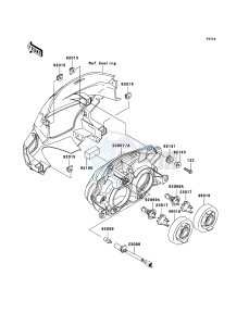 KLE500 KLE500-B1P GB XX (EU ME A(FRICA) drawing Headlight(s)