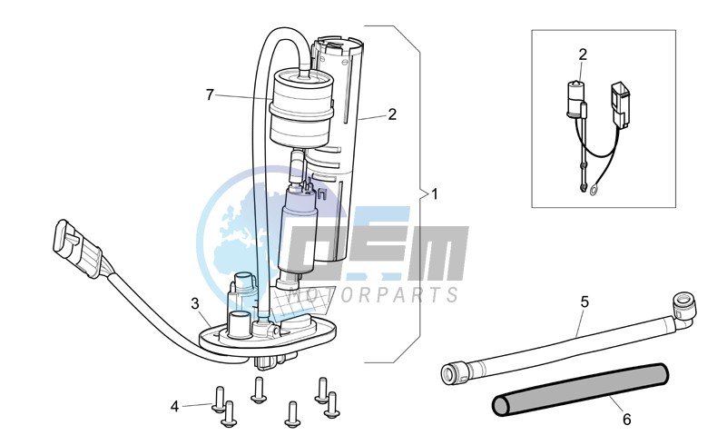 Fuel pump cpl.