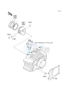 AN 112 D (D2-D3) drawing CYLINDER_PISTON-- S- -