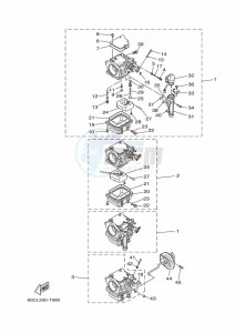 F100BETX drawing CARBURETOR-1