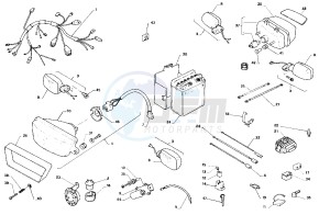 AF1 Futura 125 drawing Wiring harness