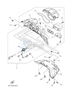 XC115S D'ELIGHT (2EP1 2EP3) drawing TAILLIGHT