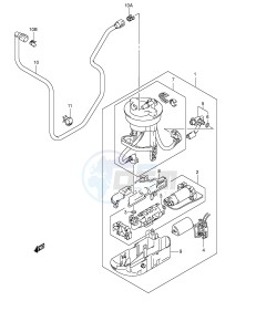 AN650 (E2) Burgman drawing FUEL PUMP