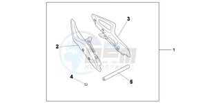 NC700DC Integra E drawing KIT  PANNI ER STAY