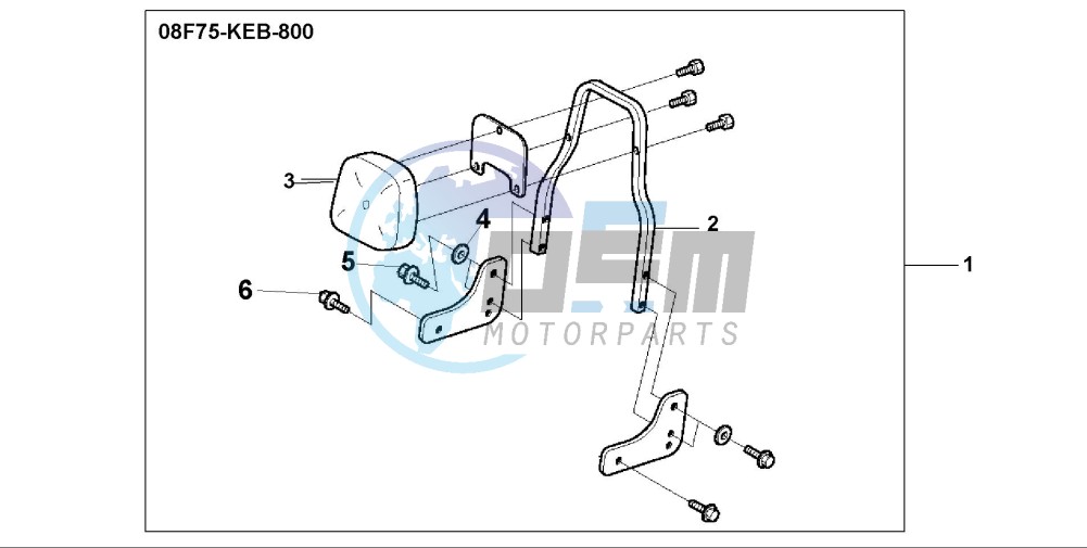 BACKREST KIT