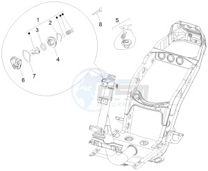 Fly 50 4T 2V 25-30Km/h drawing Locks