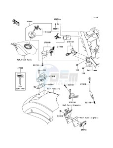 VN900_CLASSIC VN900B9F GB XX (EU ME A(FRICA) drawing Ignition Switch