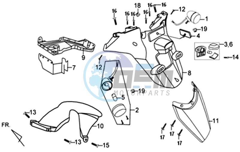 REAR MUDGUARD - MUDGUARD