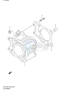 UC125 (E2) drawing CYLINDER