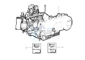 GRANTURISMO 125 drawing Engine