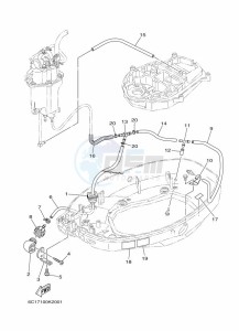 FT60DETX drawing BOTTOM-COWLING-2