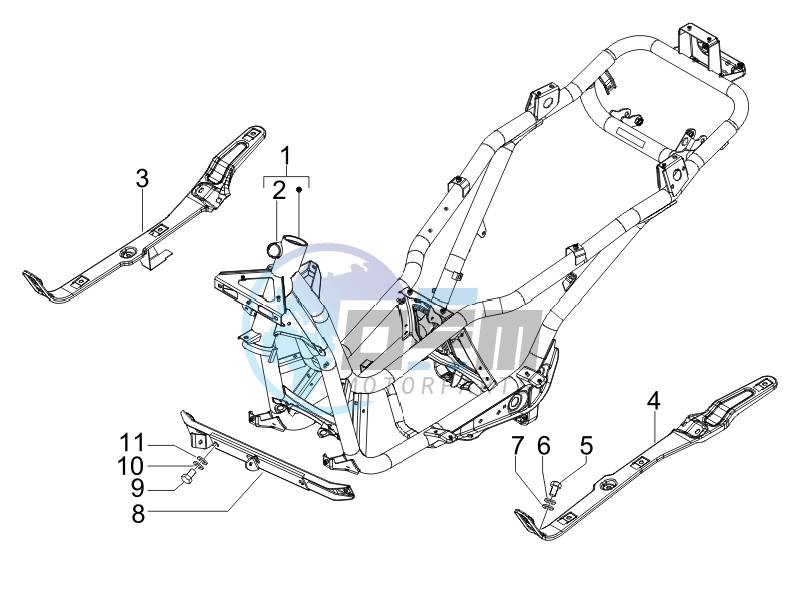 Frame bodywork