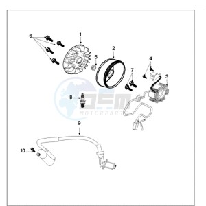 TWEET 50 A drawing IGNITION PART