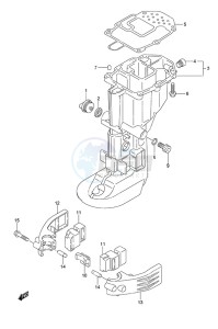 DF 20A drawing Drive Shaft Housing