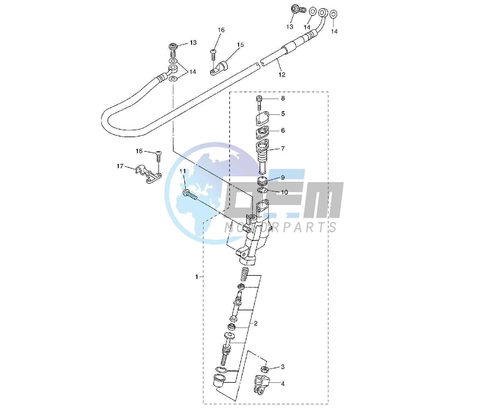 REAR MASTER CYLINDER