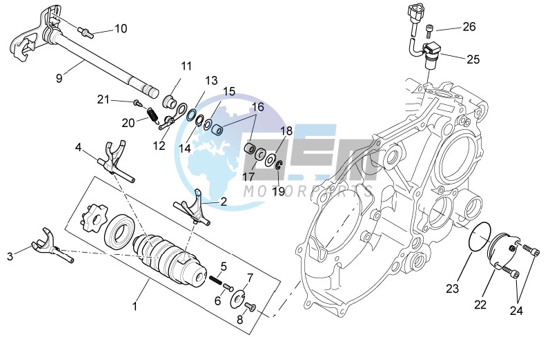 Gear box selector