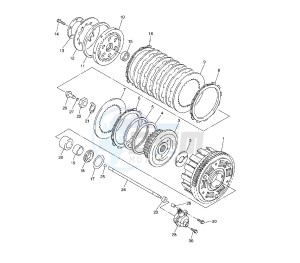 FJR AS 1300 drawing CLUTCH