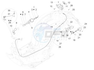 GTS 300 ie ABS E4 (EMEA) (EN, EU) drawing Locks