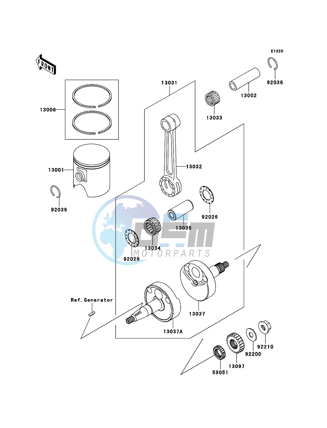 Crankshaft/Piston(s)