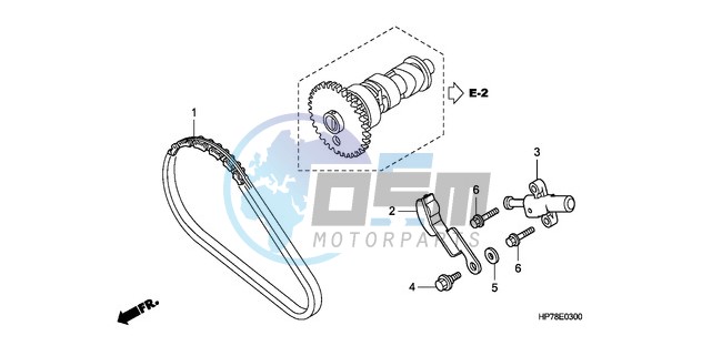 CAM CHAIN/TENSIONER