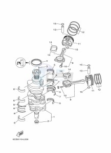 FL300BETX drawing CRANKSHAFT--PISTON