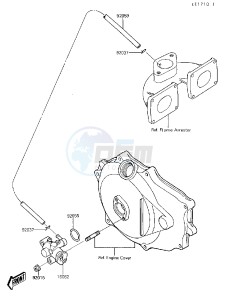 JS 650 A [650 SX] (A3-A4) [650 SX] drawing OIL PUMP