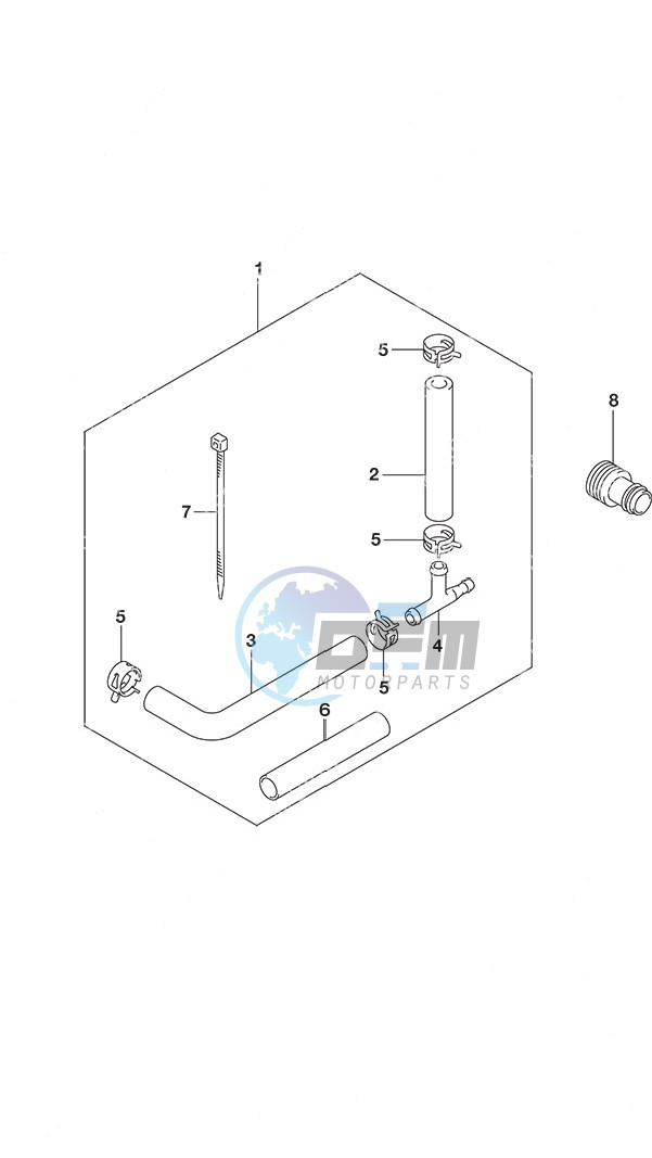 Water Pressure Gauge Sub Kit