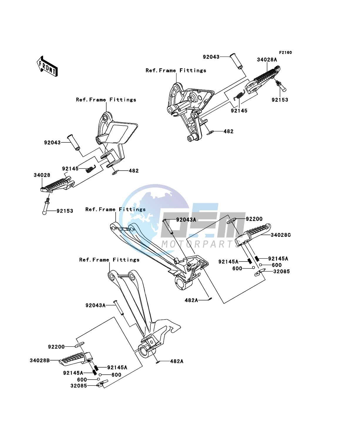 Footrests